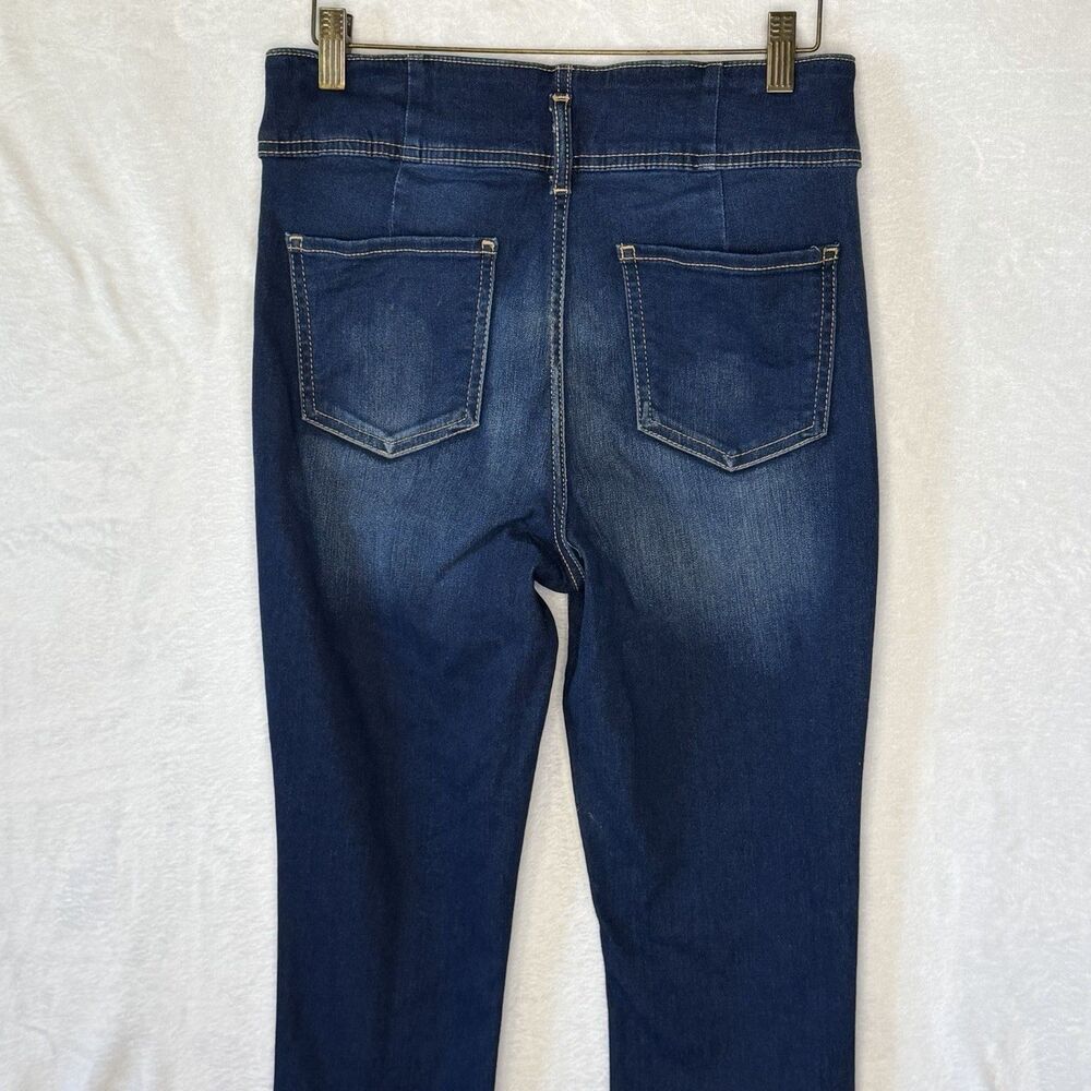 NOBO No Boundaries Juniors Size 9 Corset Skinny Jeans Cropped Cuffed - Picture 10 of 16